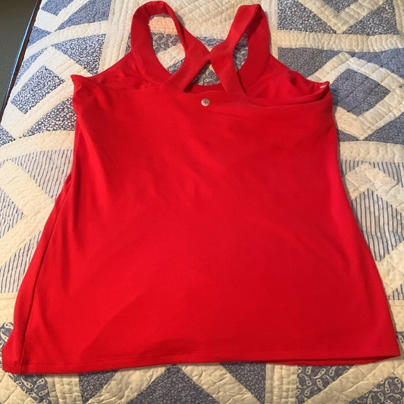 SOYBU Red Tank Top Activewear - Picture 2 of 5